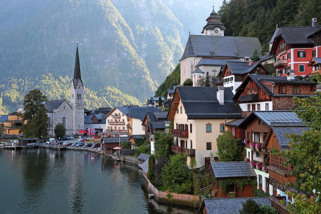Reiters-Ferienhaus Russbach am Pass Gschütt Dış mekan fotoğraf
