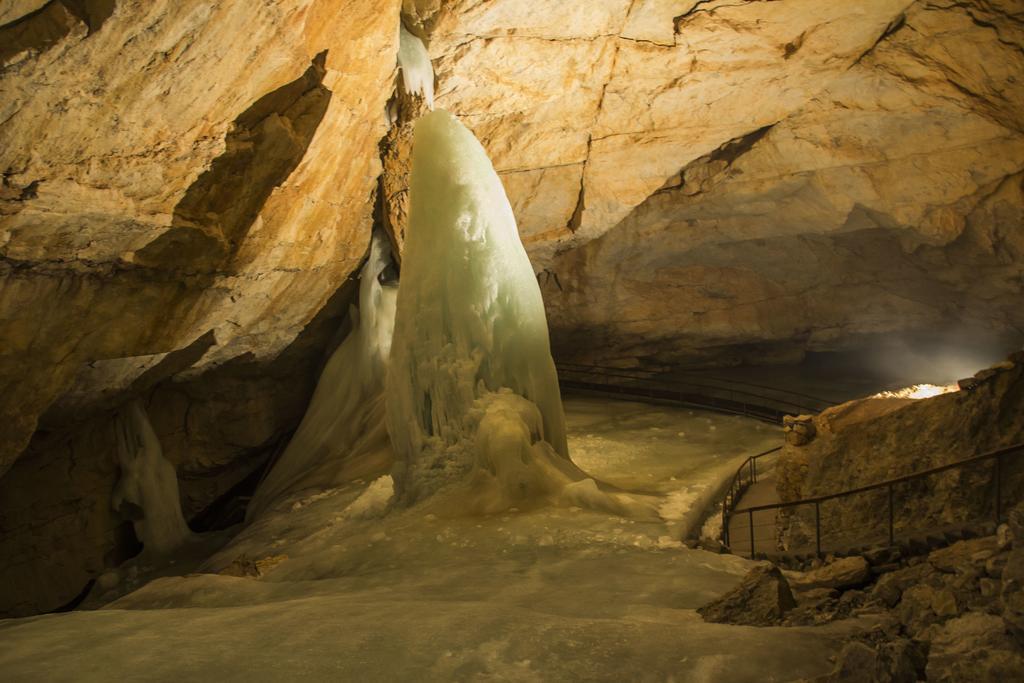 Reiters-Ferienhaus Russbach am Pass Gschütt Dış mekan fotoğraf
