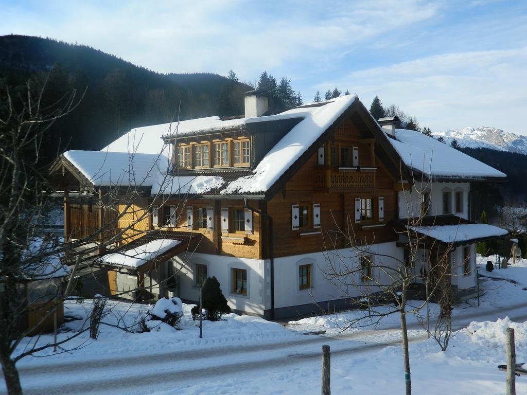 Reiters-Ferienhaus Russbach am Pass Gschütt Dış mekan fotoğraf