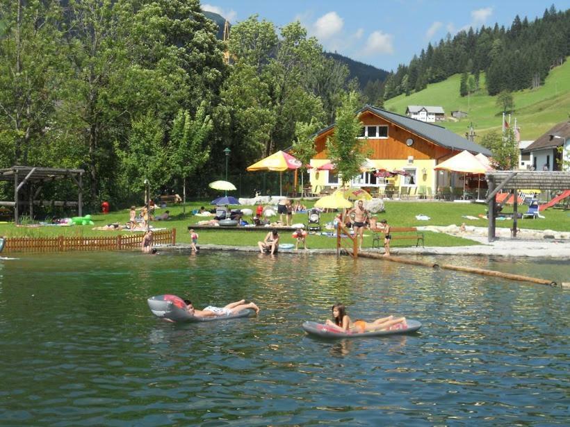 Reiters-Ferienhaus Russbach am Pass Gschütt Dış mekan fotoğraf